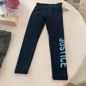Justice Black Leggings